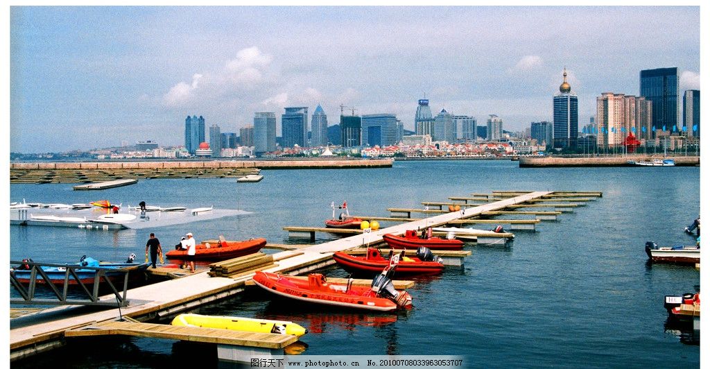 青岛风光图片,沿海 船 五四广场 大海 国内旅游