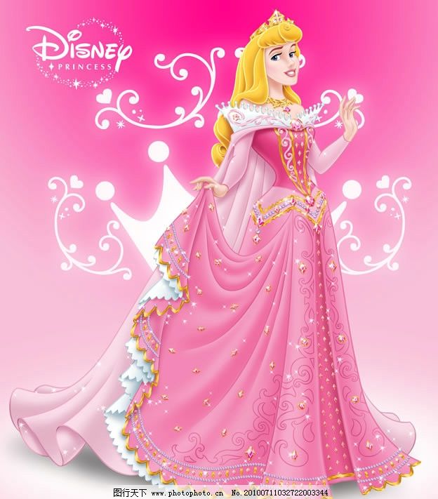 盛装睡美人公主 爱洛 最新迪士尼公主海报