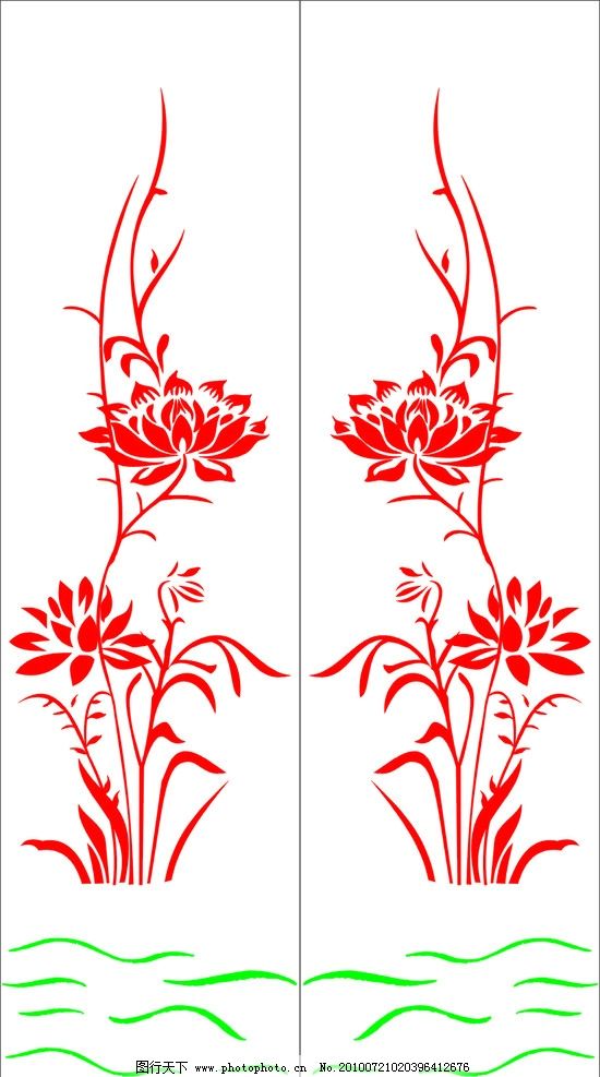 花边茶色玻璃边框背景墙 pic16.photophoto.cn 宽550x987高