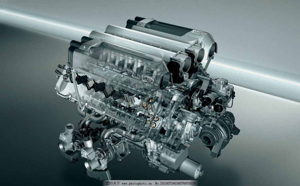 布加迪威龙发动机