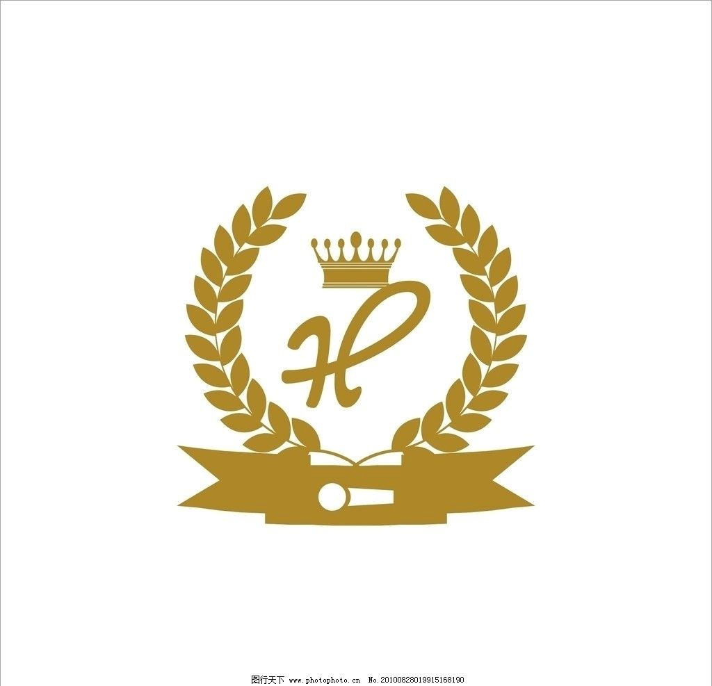 皇朝 橄榄枝 麦克风 皇冠 企业logo标志 标识标志图标 矢量 cdr图片