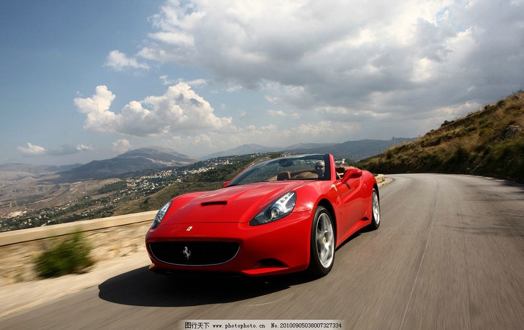 法拉利图片,法拉利跑车 红色跑车 世界名车 世界