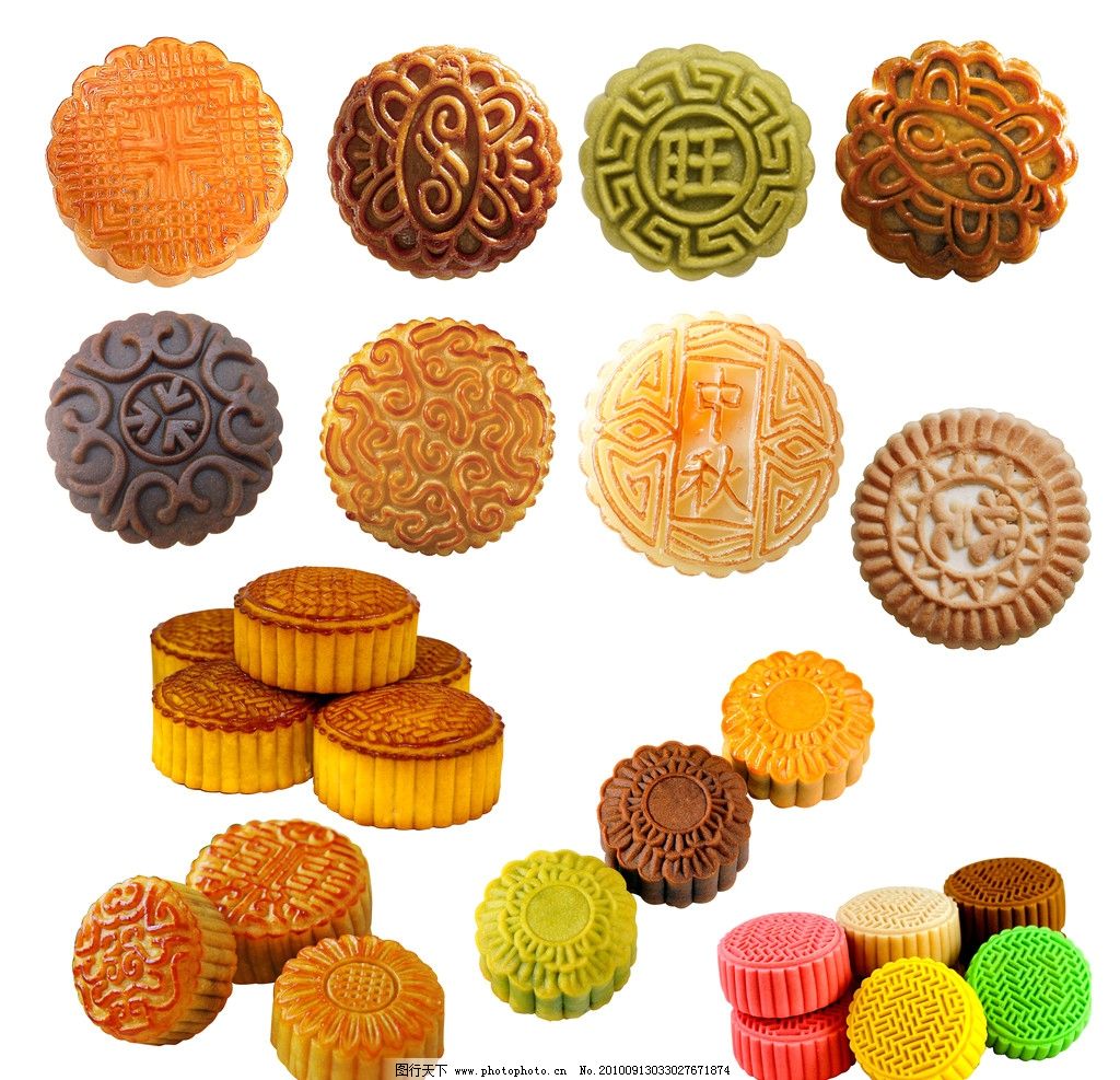 大圆月饼图片大全
